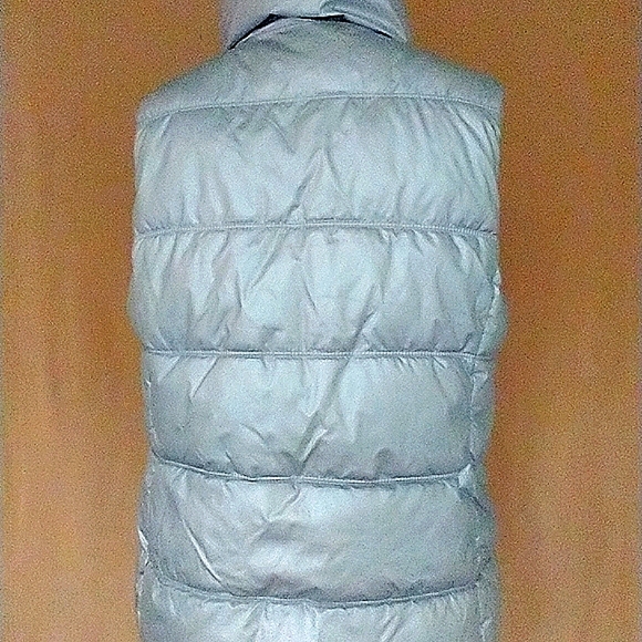 Vest zip front Puffer Vest Silver - Picture 4 of 13